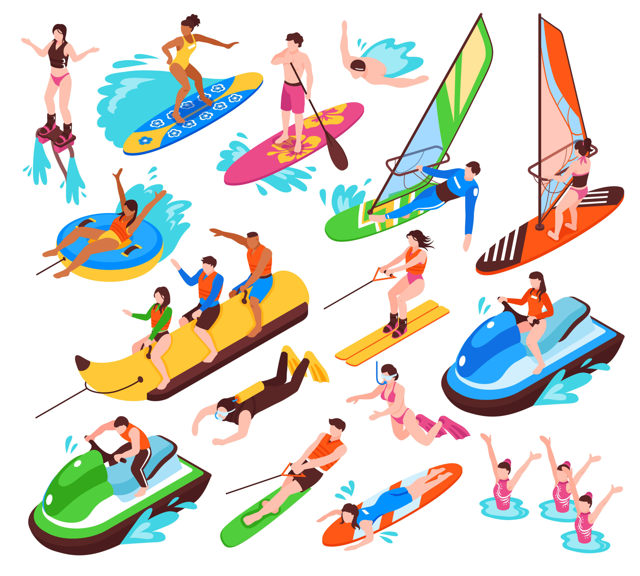 Beach Water Sports: An Ocean Thrills and Wellness of Rental Jet Ski